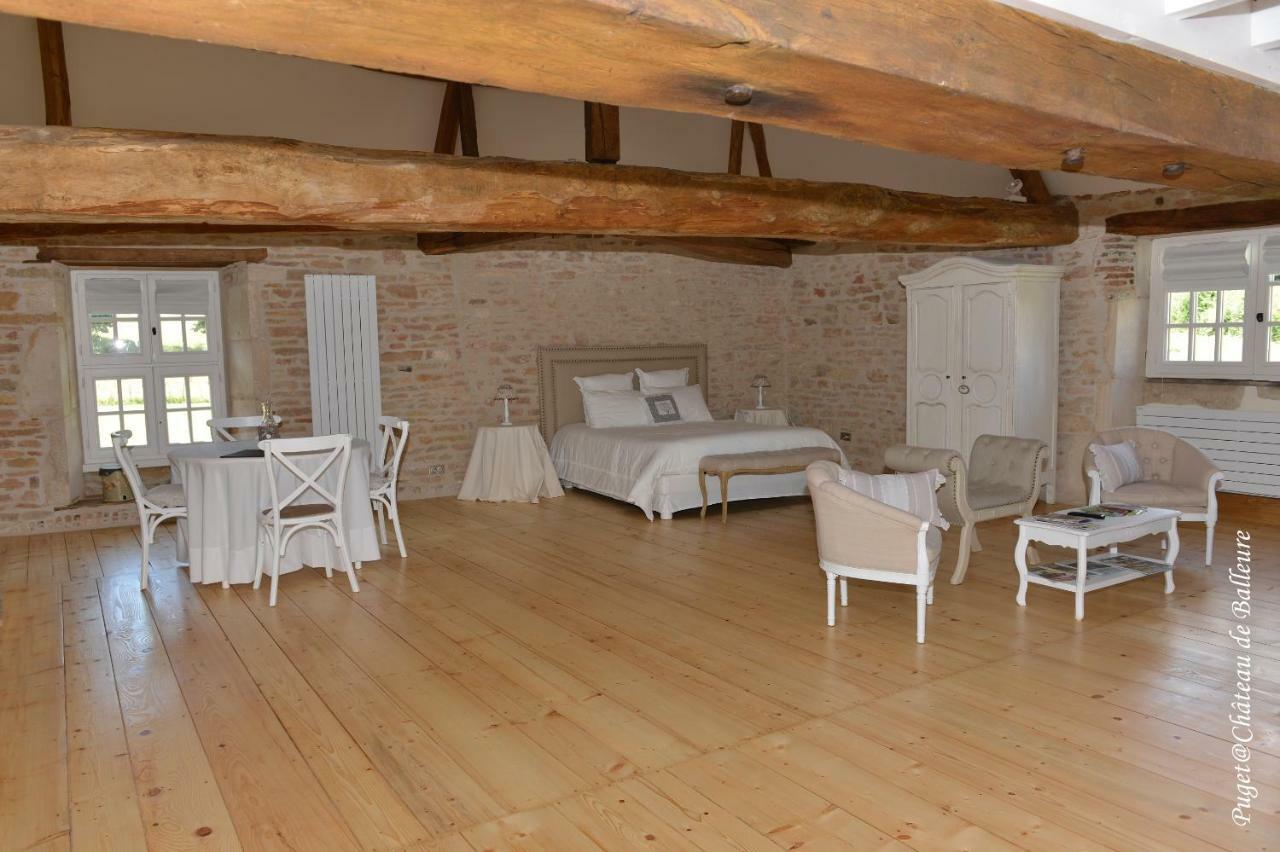 Chateau De Balleure Etrigny Bagian luar foto